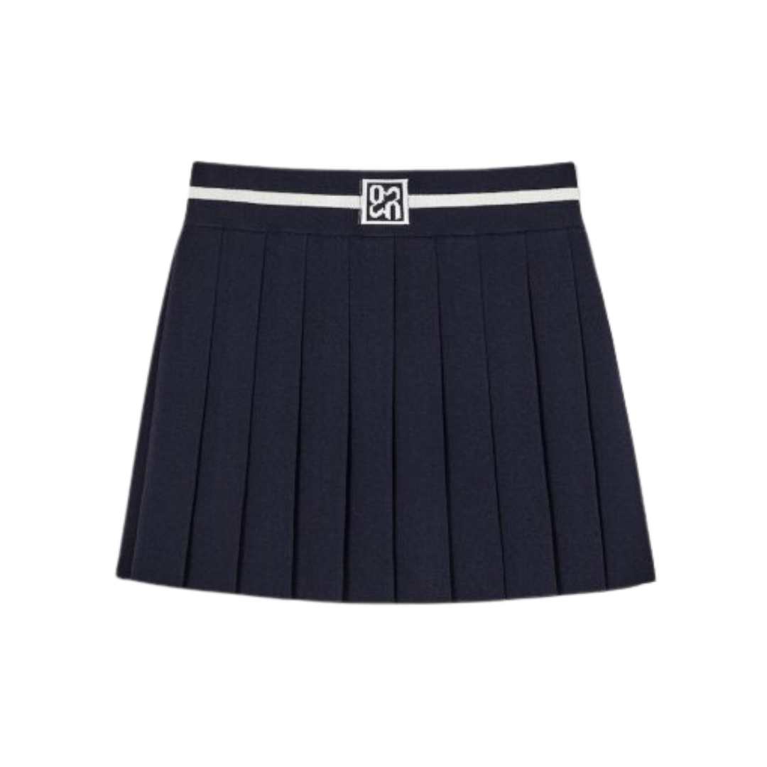 MELROSE PLEATED SKIRT (NAVY)