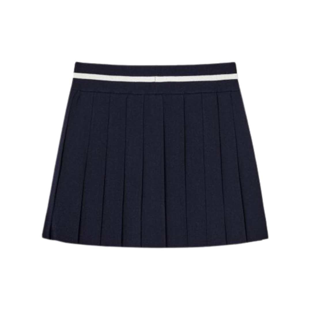 MELROSE PLEATED SKIRT (NAVY)