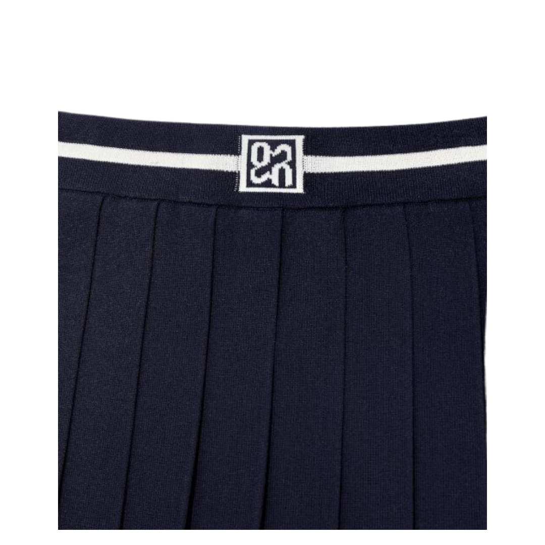 MELROSE PLEATED SKIRT (NAVY)