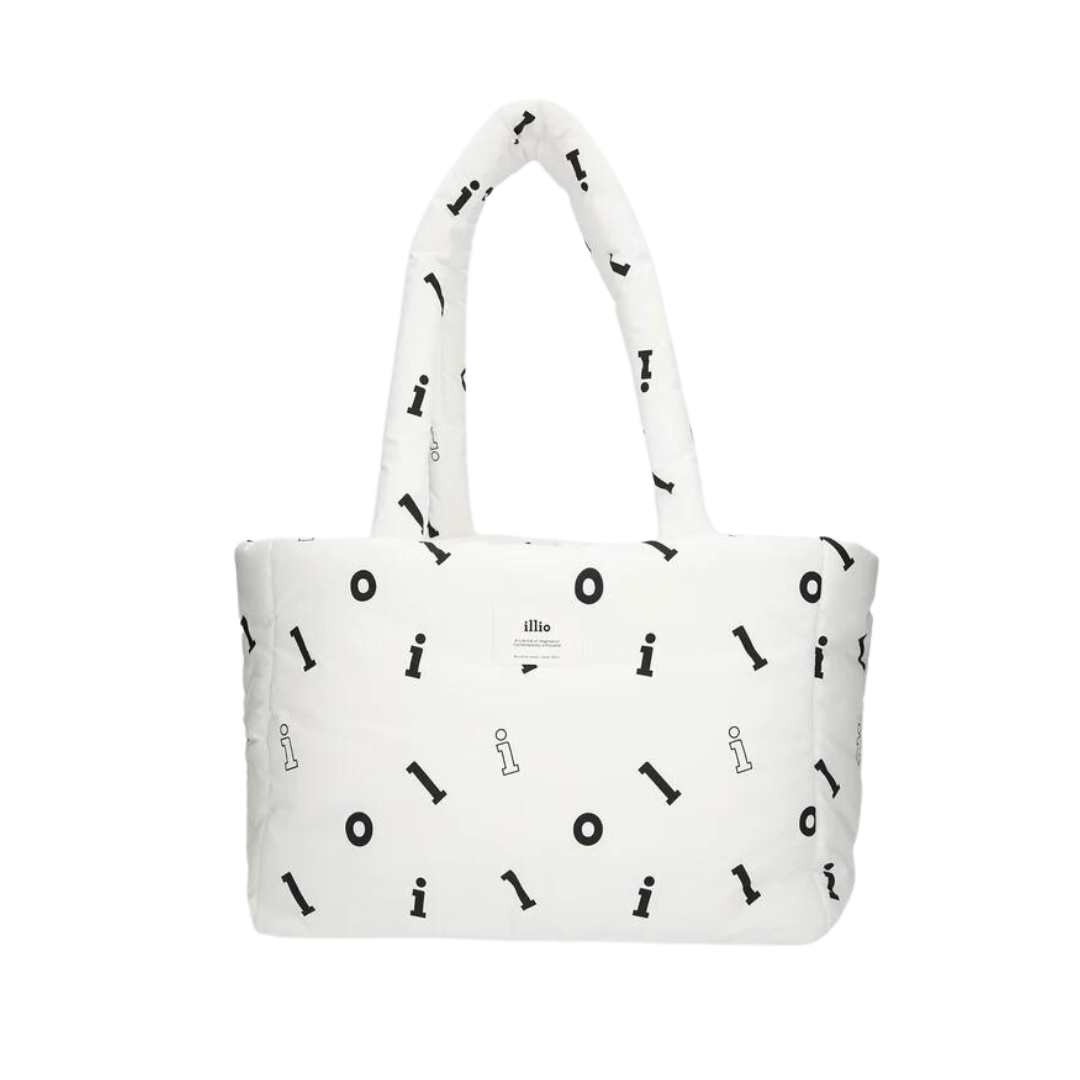 Clotty Bag(Padding totebag) WHITE