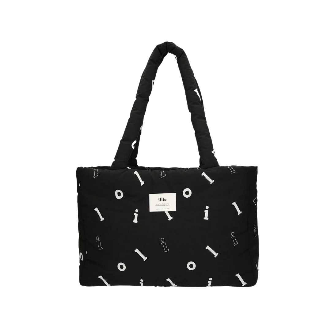 Clotty Bag(Padding totebag) BLACK