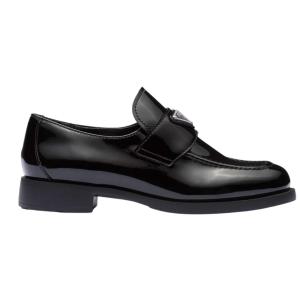 Patent leather loafers