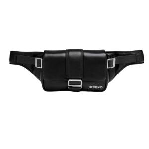Bambimu Belt Bag Bag Leather Black 