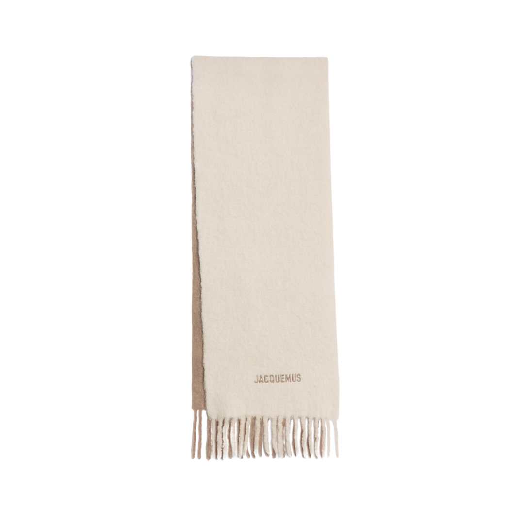 Jacquemus L'echarpe Moisson Gradient Scarf Multi Beige