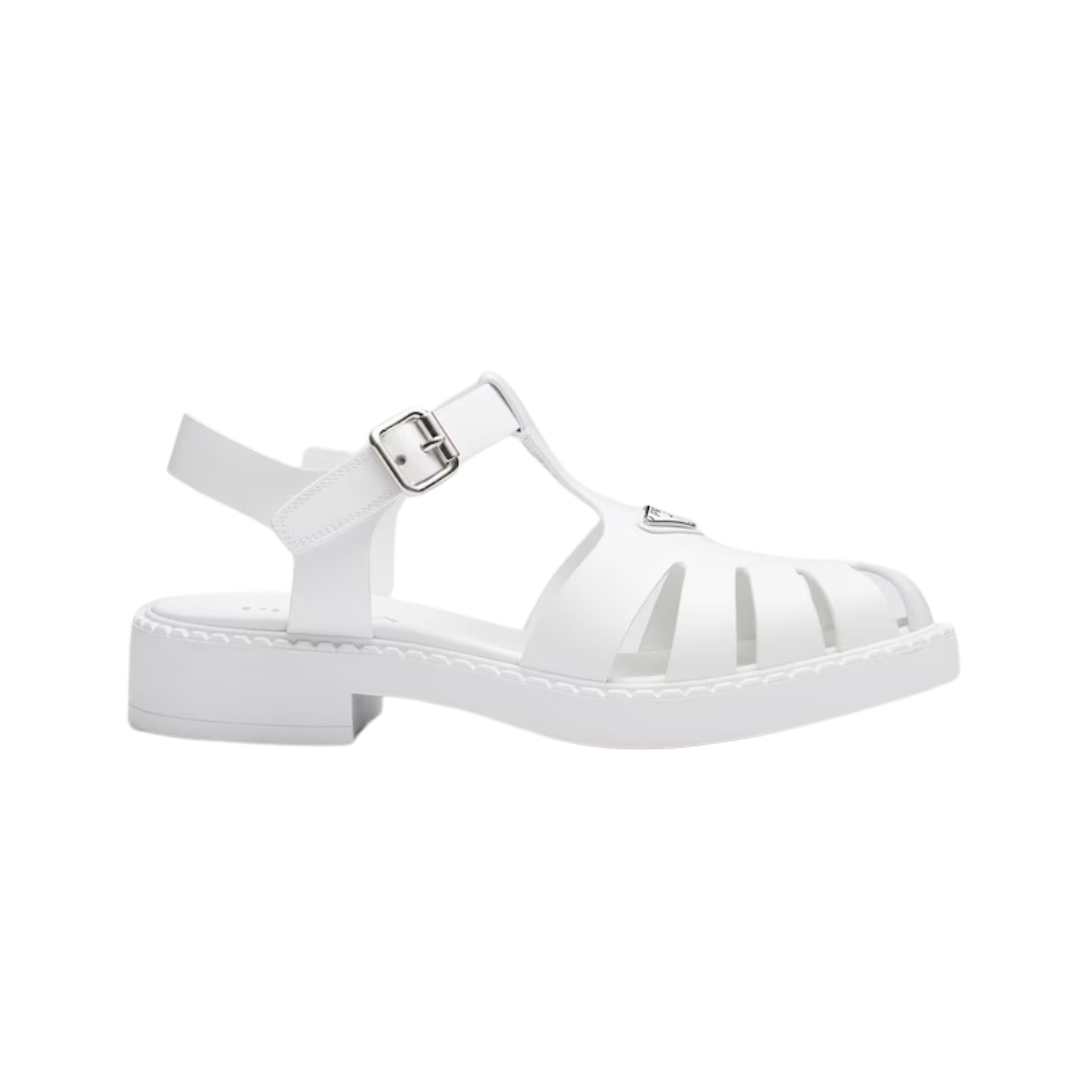 Brushed Leather Fisherman Sandals