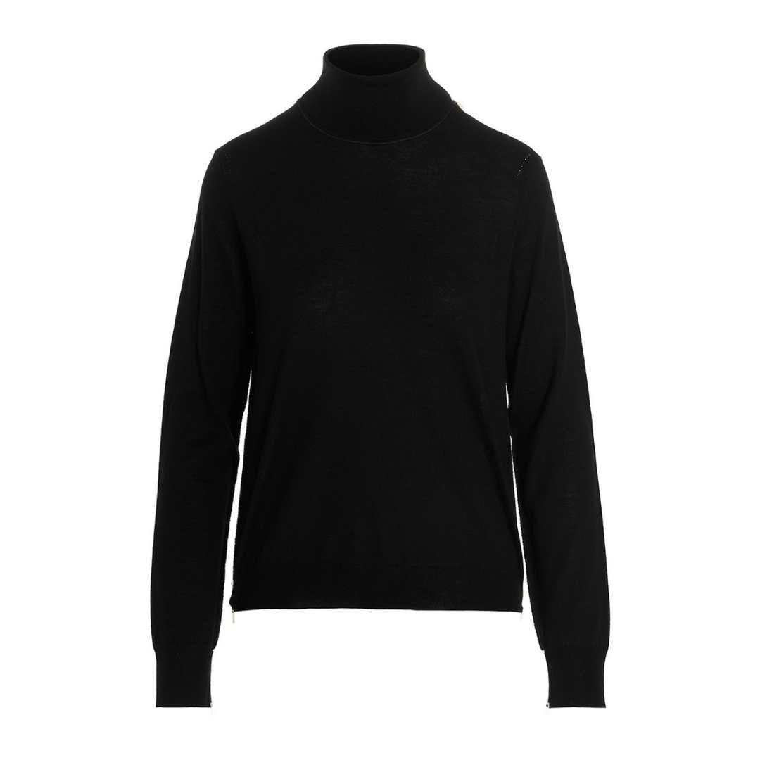 Wool turtleneck sweater