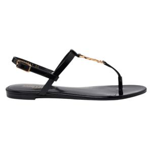 Monogram Cassandra Flat Sandals