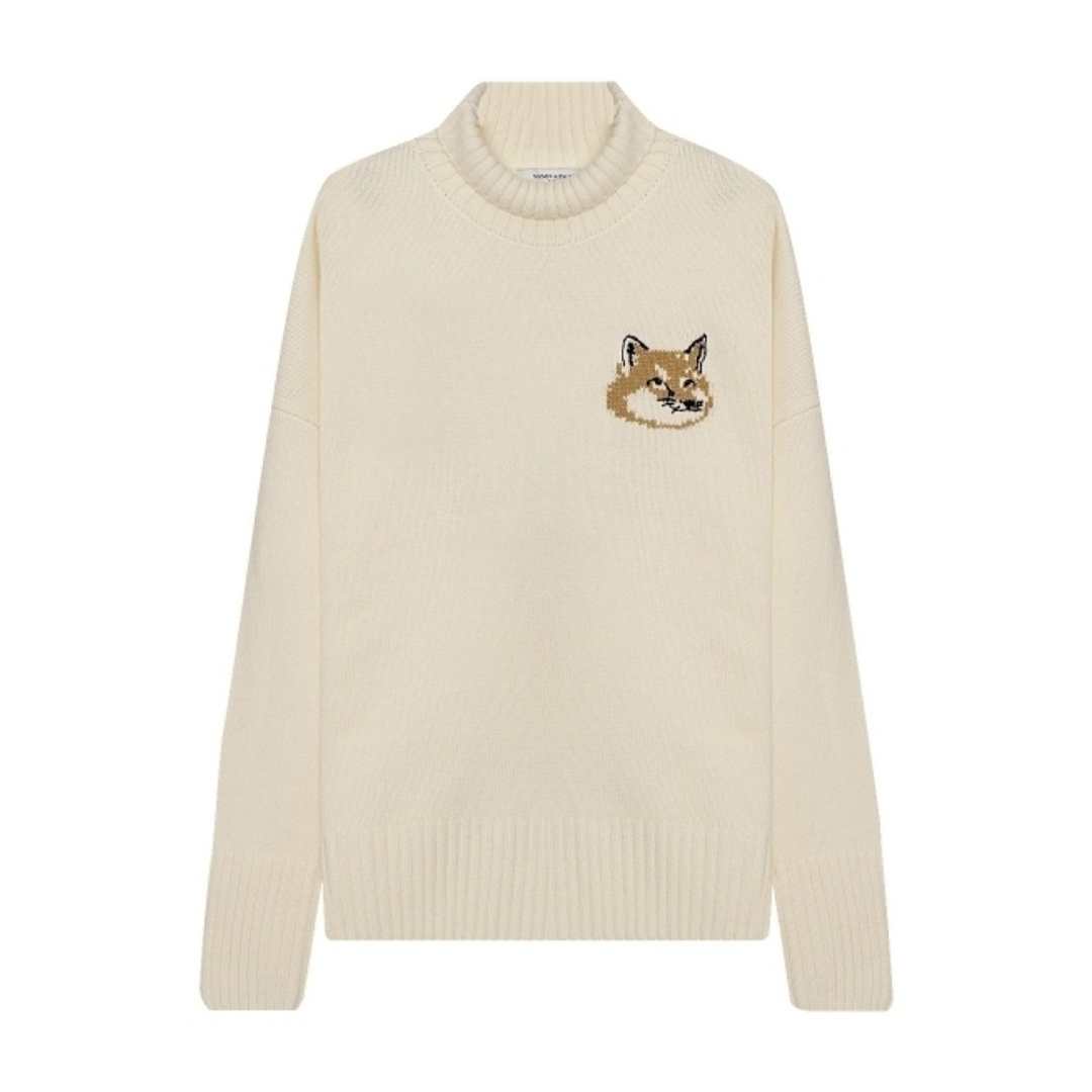 Fox Head Oversize High Neck Pullover