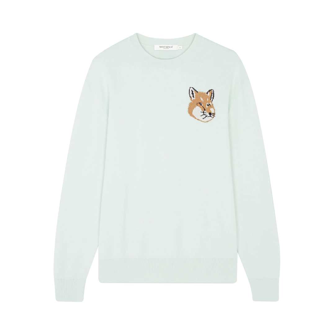 Mini Fox Head Intarsia Comfort Jumper