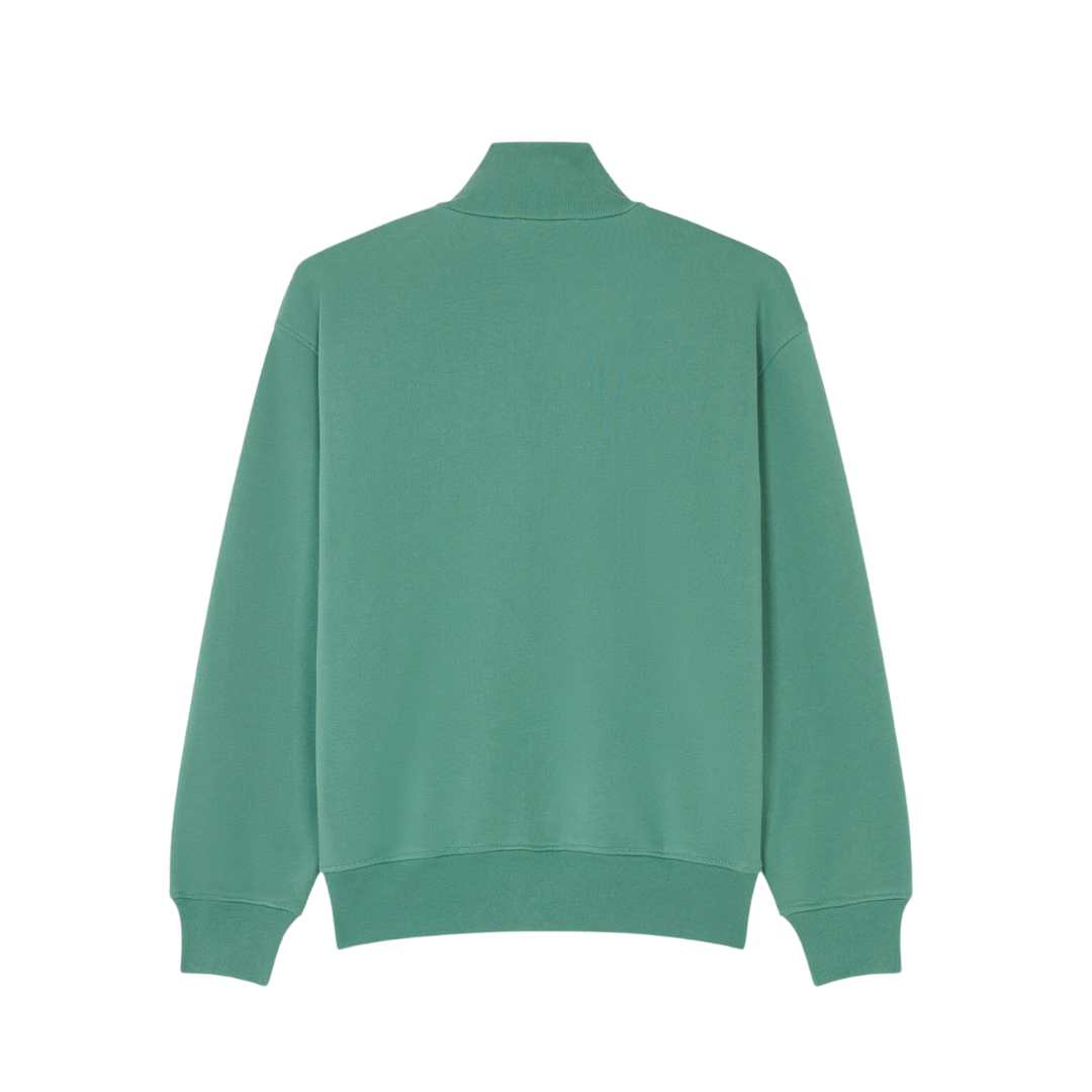 Maison Kitsune Crest Zip-up Sweatshirt