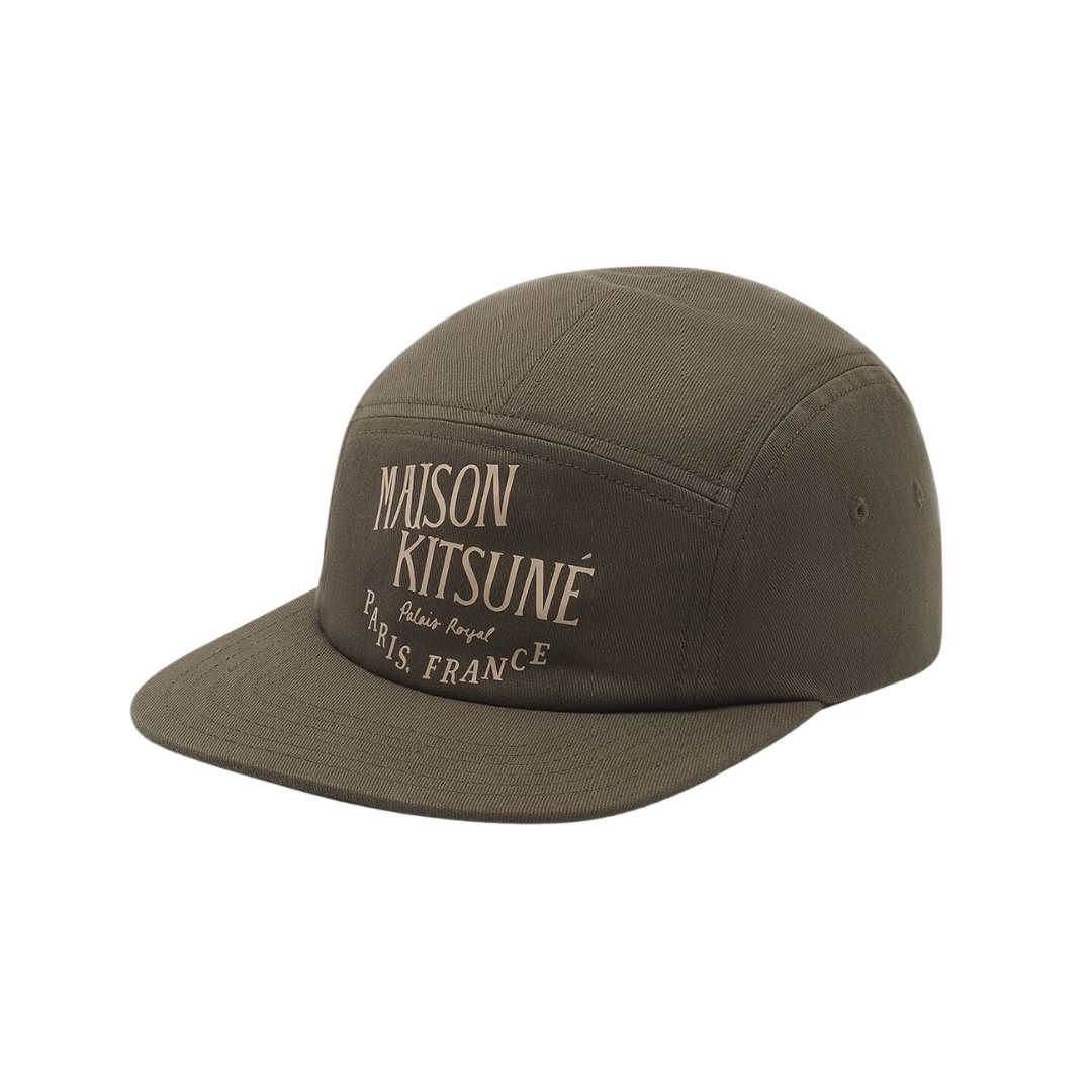 Maison Kitsune Palais Royal 5P Cap Khaki