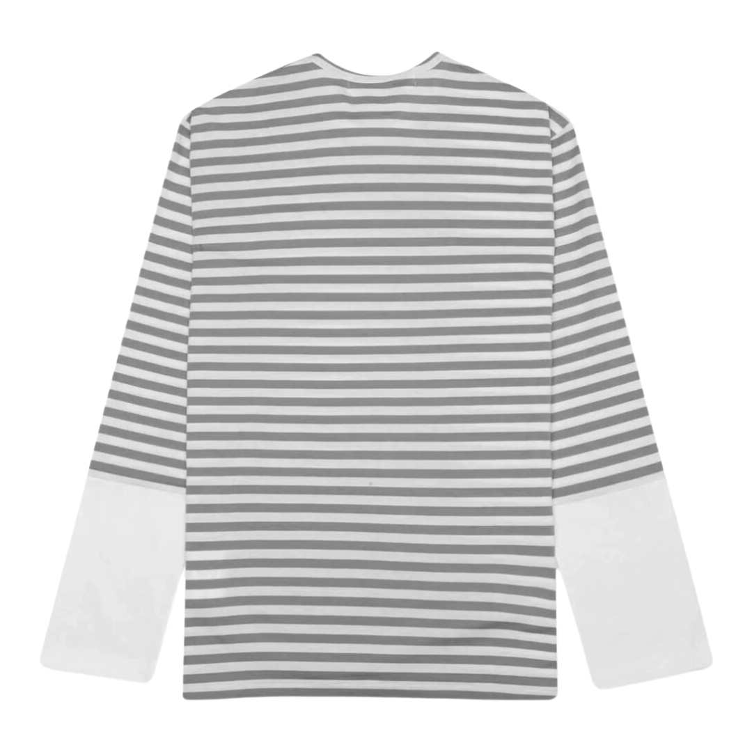 Red Heart Waffen Stripe Long Sleeve T-shirt