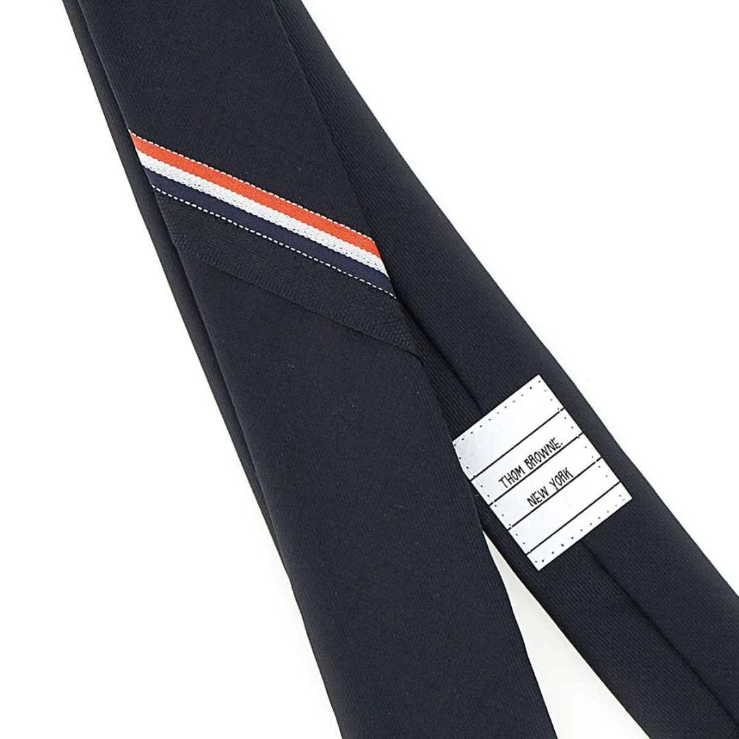 RWB-Stripe Logo Patch Tie