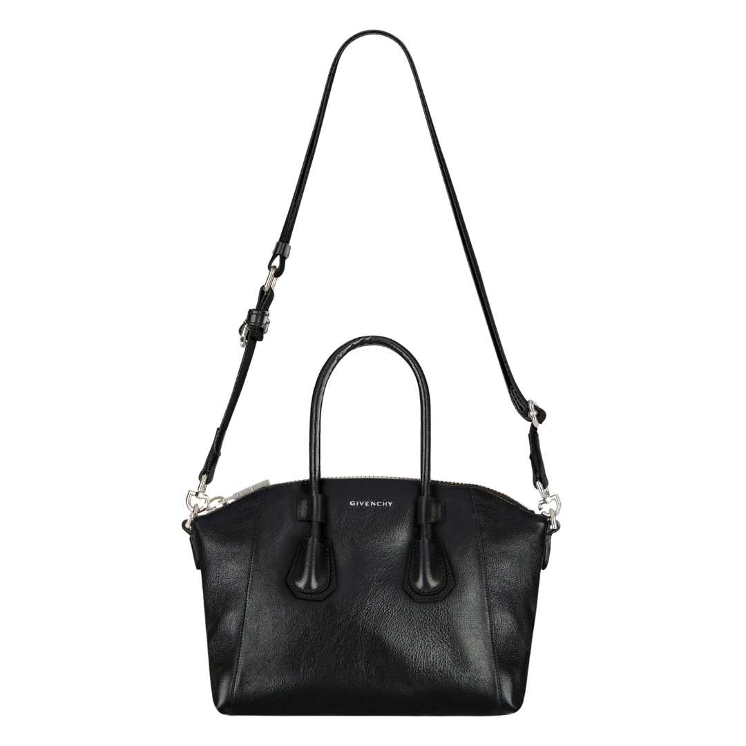Mini Antigona leather tote bag