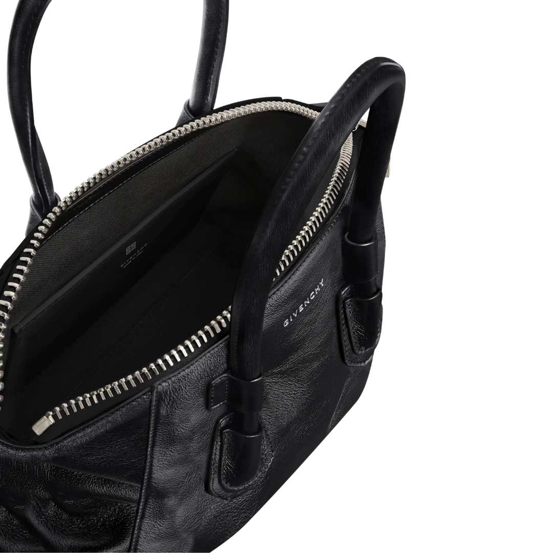 Mini Antigona leather tote bag