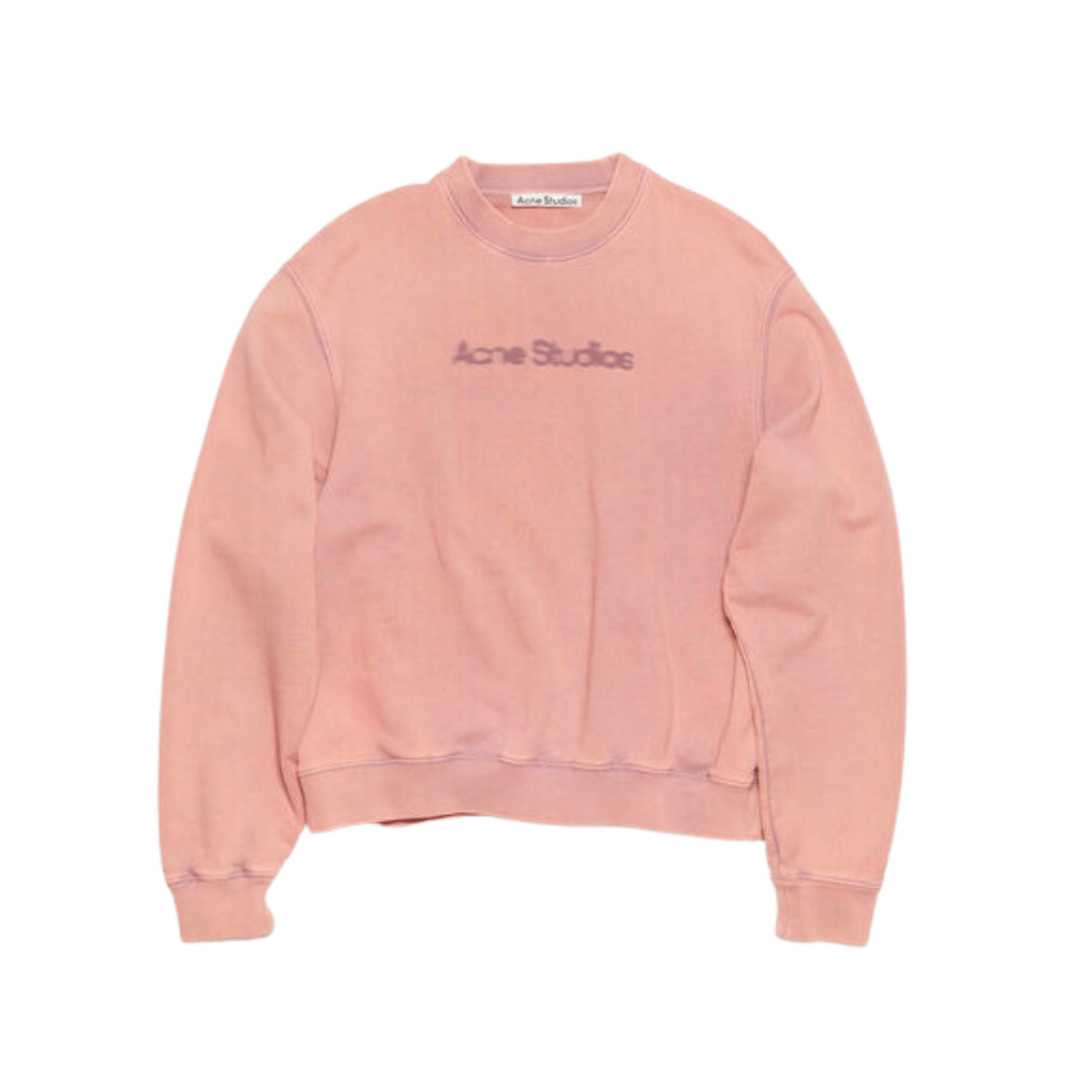 BLURRED LOGO SWEATER 