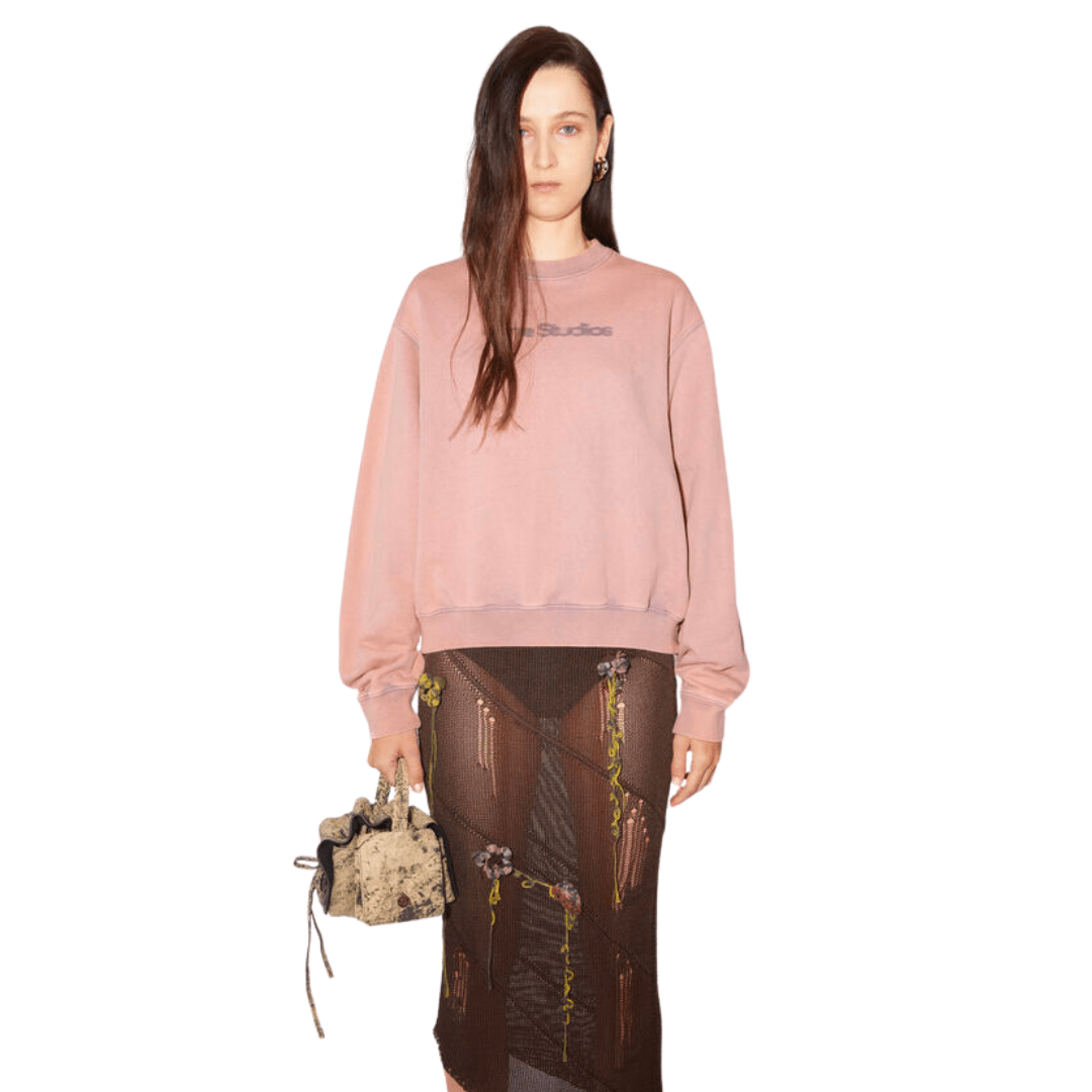 BLURRED LOGO SWEATER 