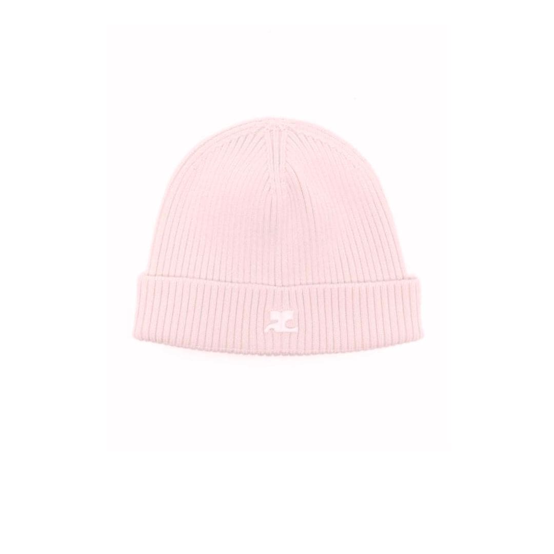 AC logo patch rib turn-up beanie