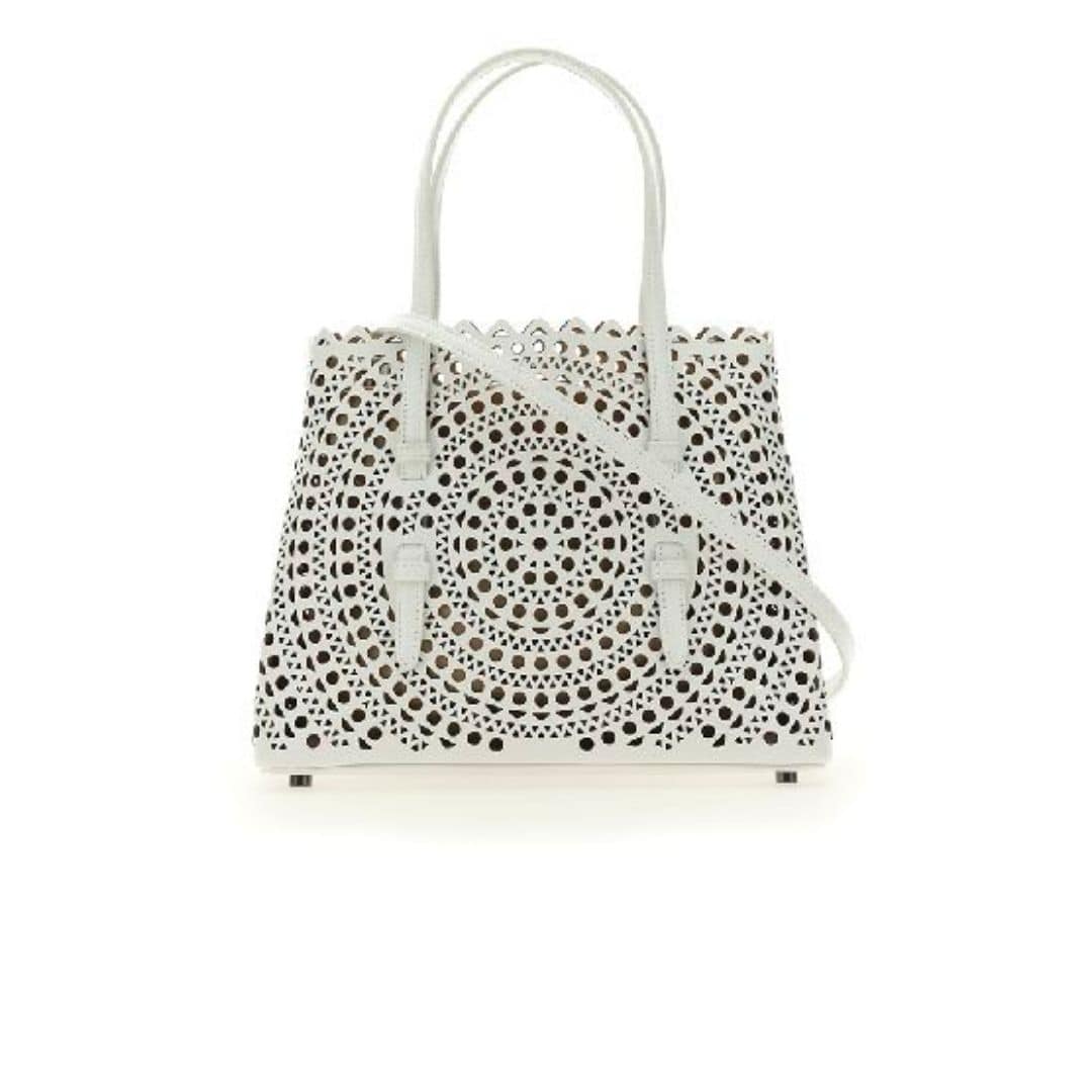 Mina 25 BN decoration leather tote bag