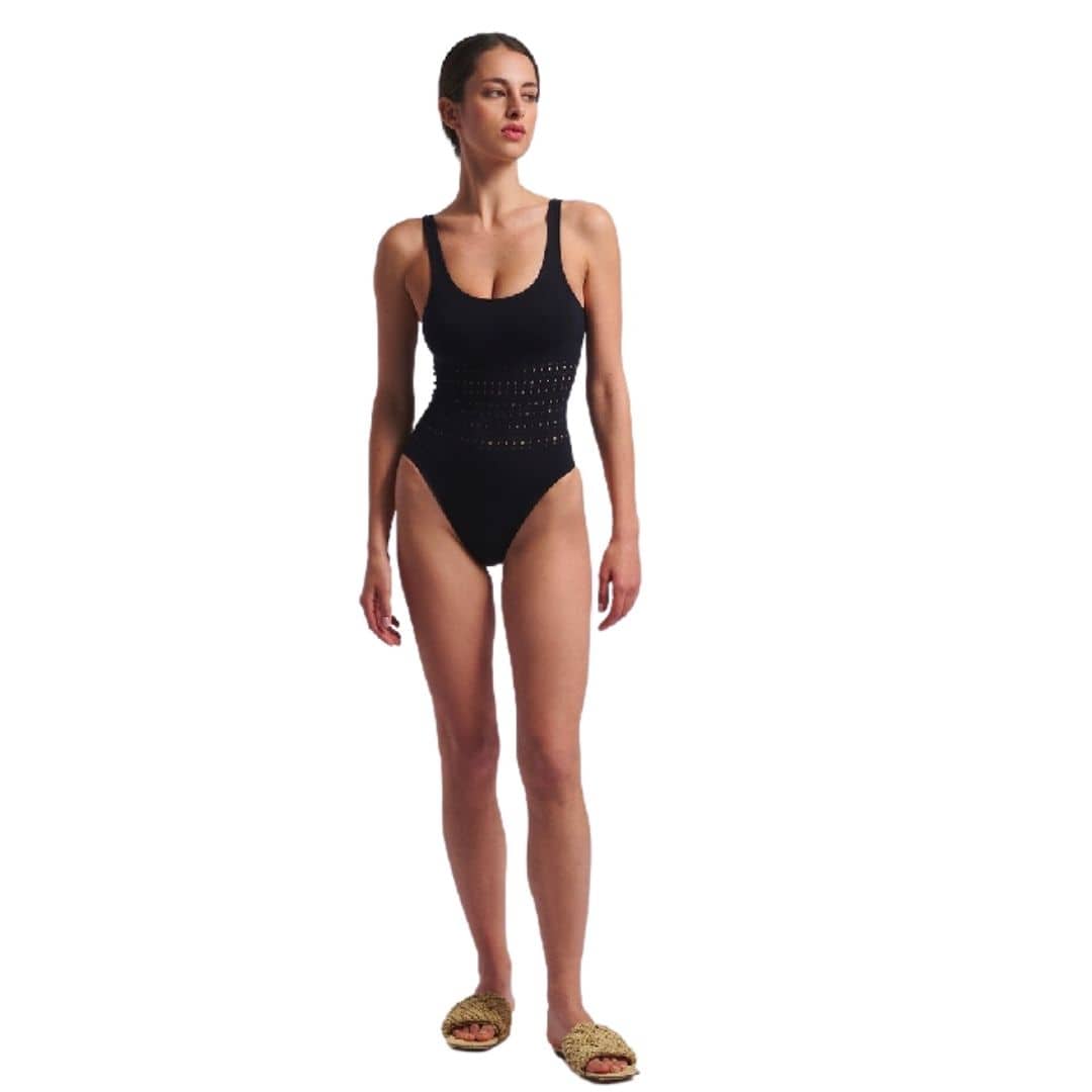 Vienna pattern seamless swimsuit