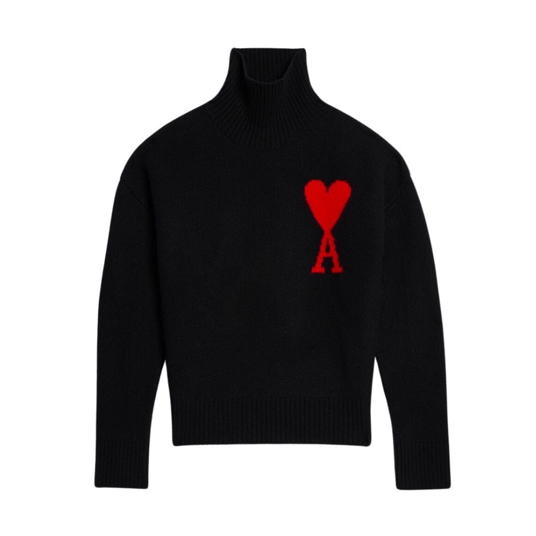 Ami De Coeur Funnel Neck Sweater 