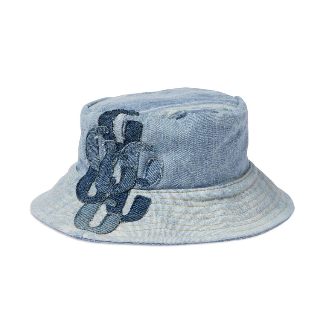 G Patch Denim Bucket Hat