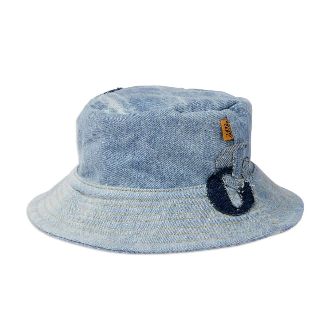 G Patch Denim Bucket Hat