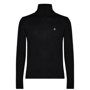 Men's high neck knit