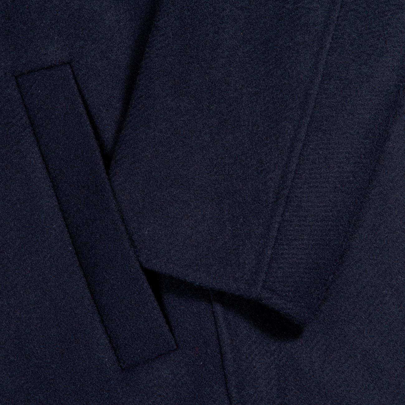 ACNE STUDIOS DALI TWILL DOUBLE COAT NAVY