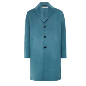 Acne Studios Wool Coat - Mid Blue