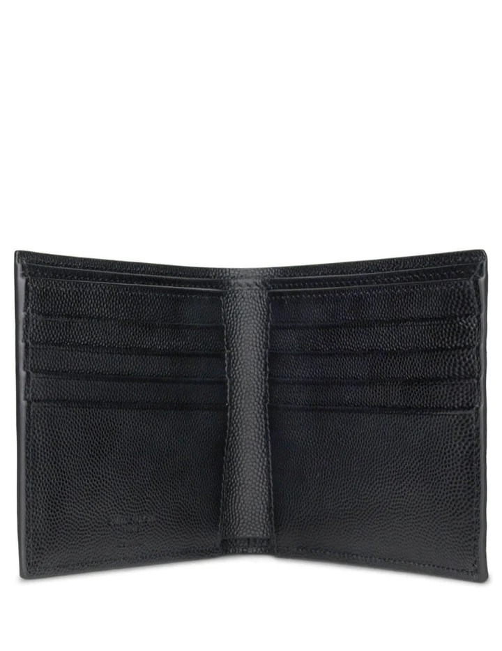 SAINT LAURENT PARIS EAST/WEST WALLET IN GRAIN DE POUDRE EMBOSSED LEATHER