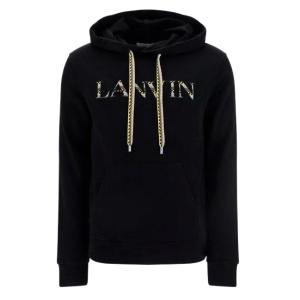 Logo embroidered hood