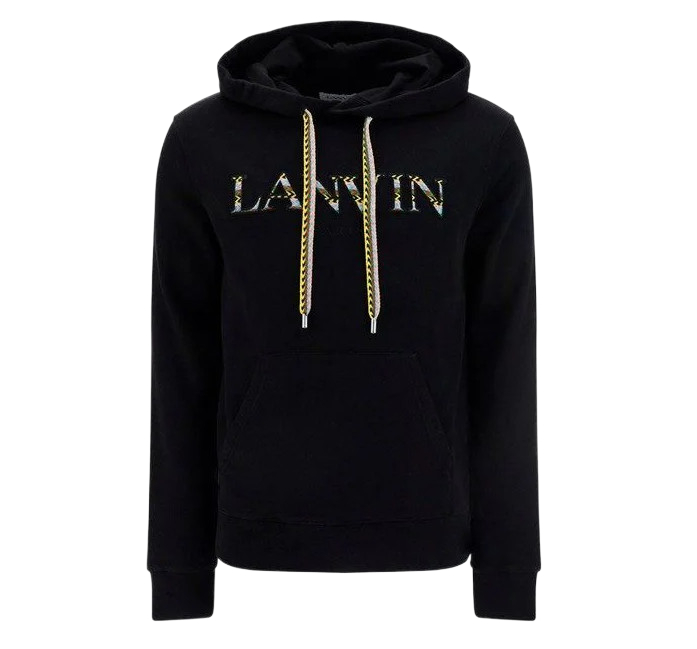 Logo embroidered hood