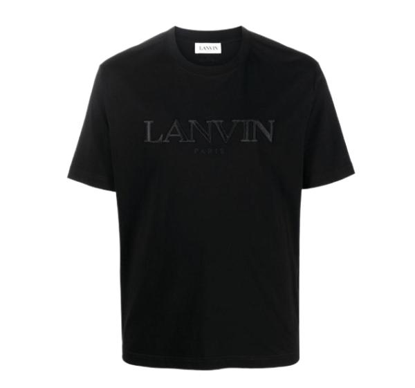 Logo embroidered short sleeve t-shirt