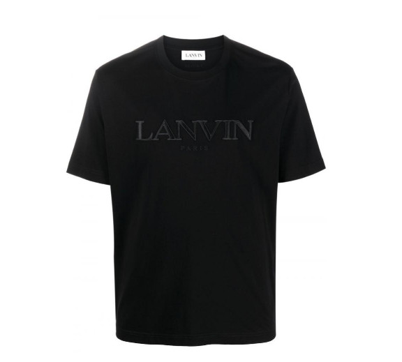 Logo embroidered short sleeve t-shirt