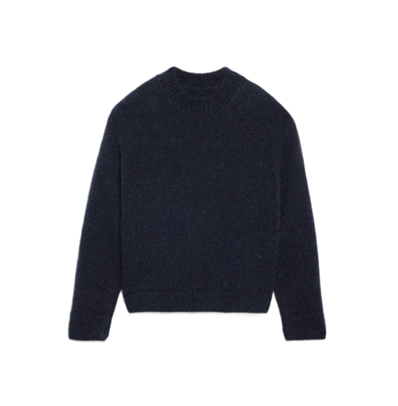 La Maye Pavane jacquard logo sweater