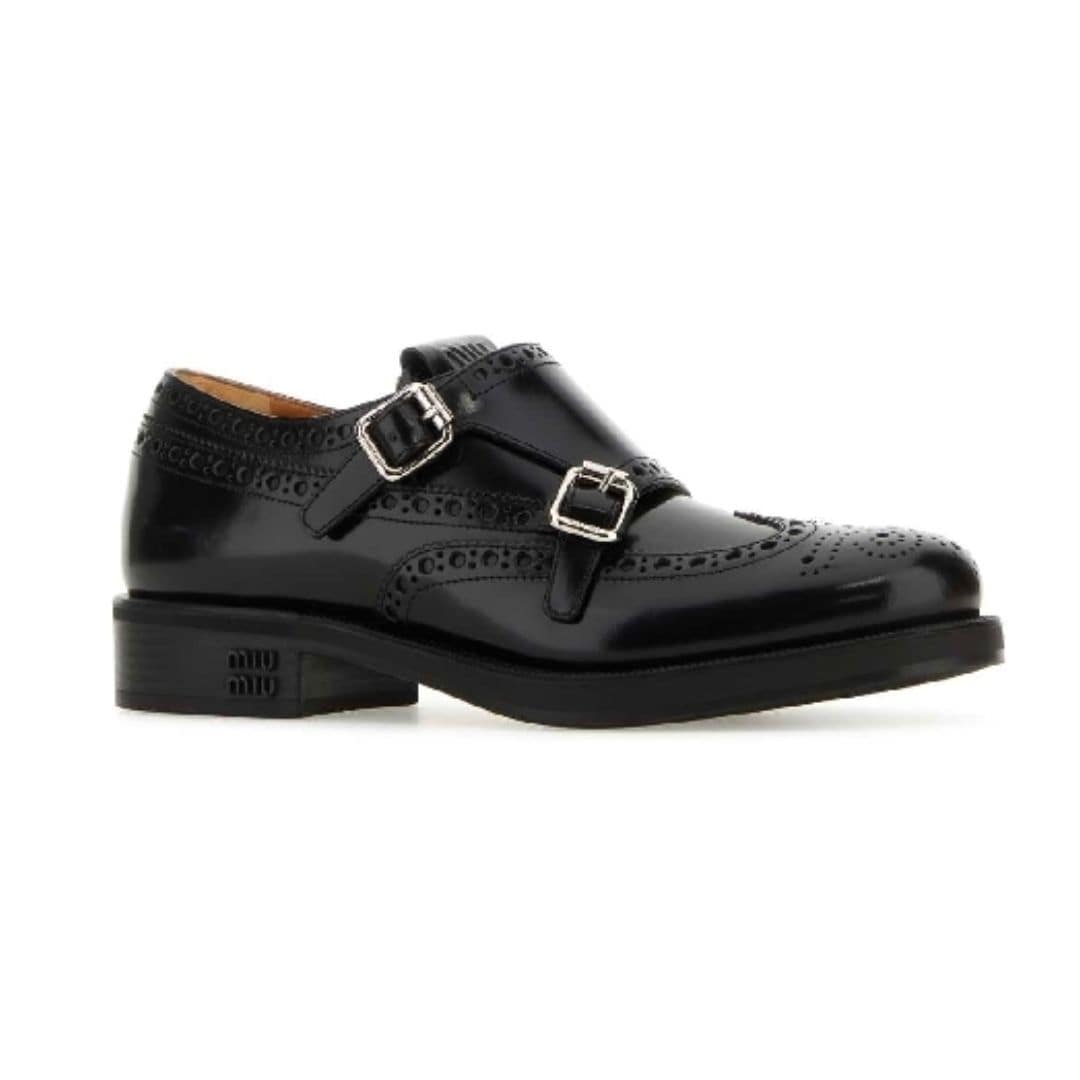 Church's Brogue Monk Strap Shoes