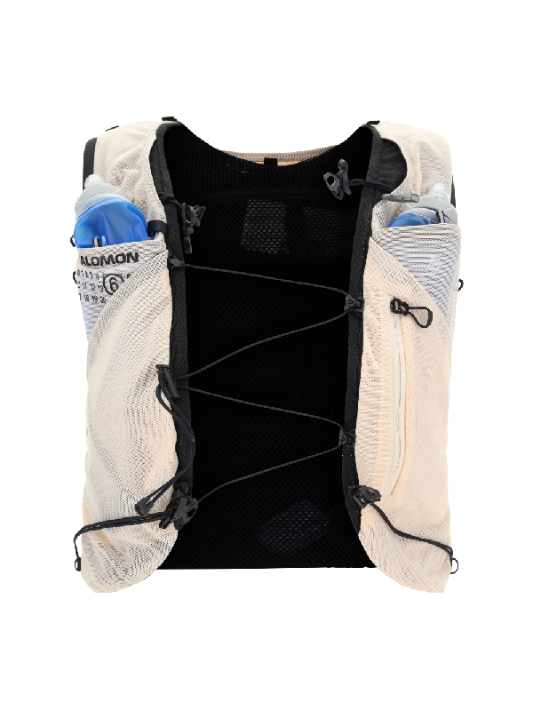 Salomon number logo mesh panel vest