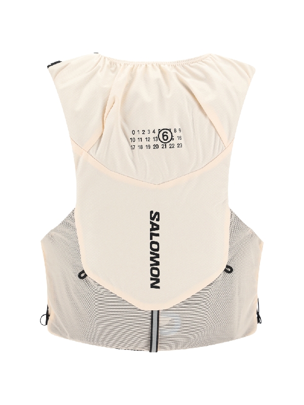 Salomon number logo mesh panel vest