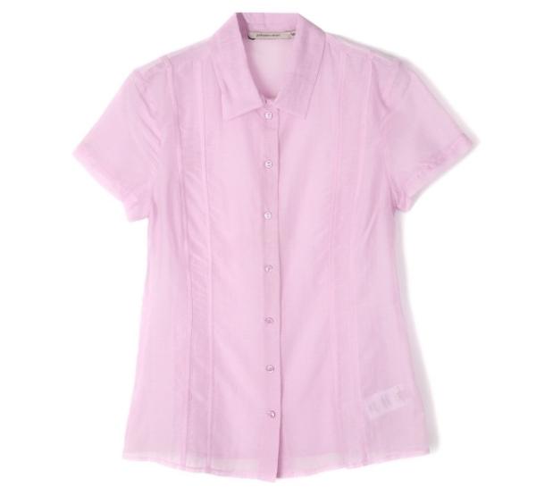 Pele see-through short sleeve shirt