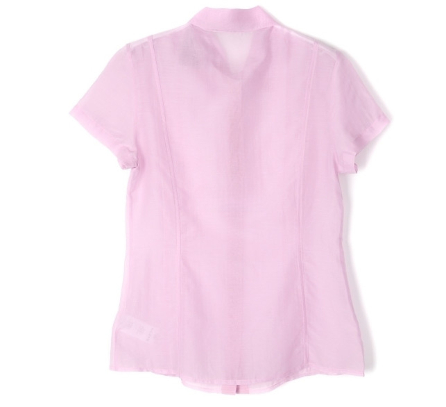 Pele see-through short sleeve shirt