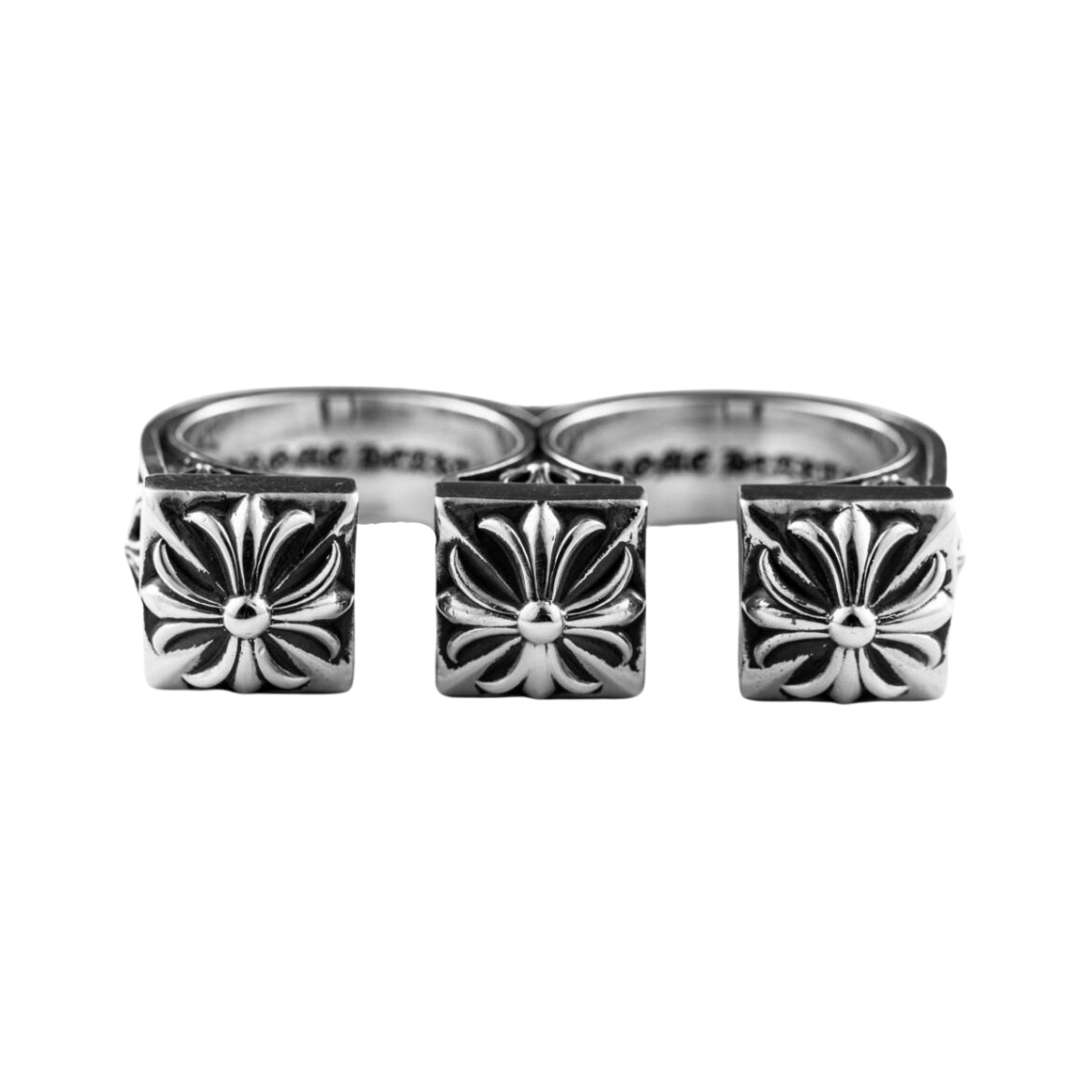 Double Brass Knuckle CH Plus Ring