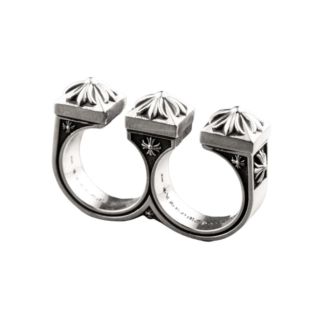Double Brass Knuckle CH Plus Ring