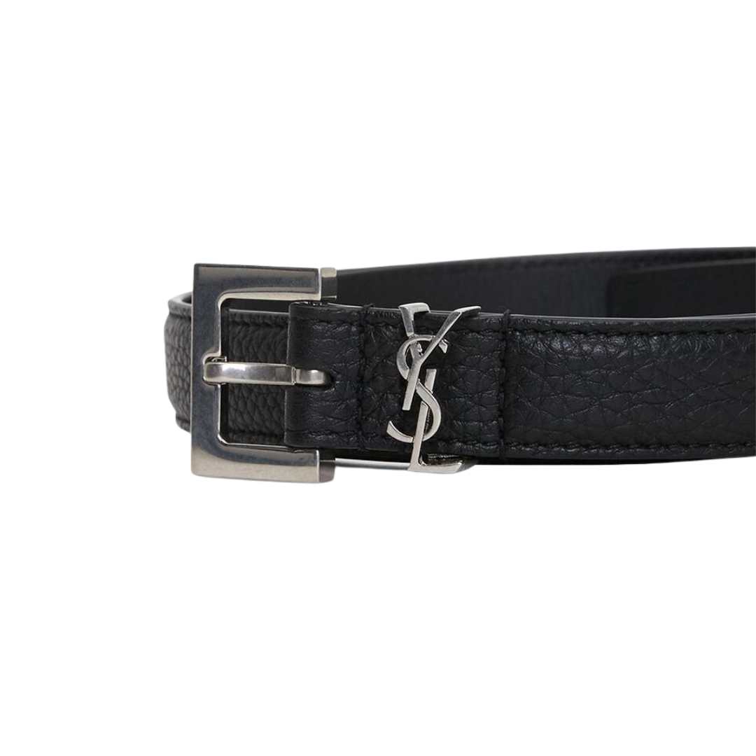 Cassandre thin belt with square buckle