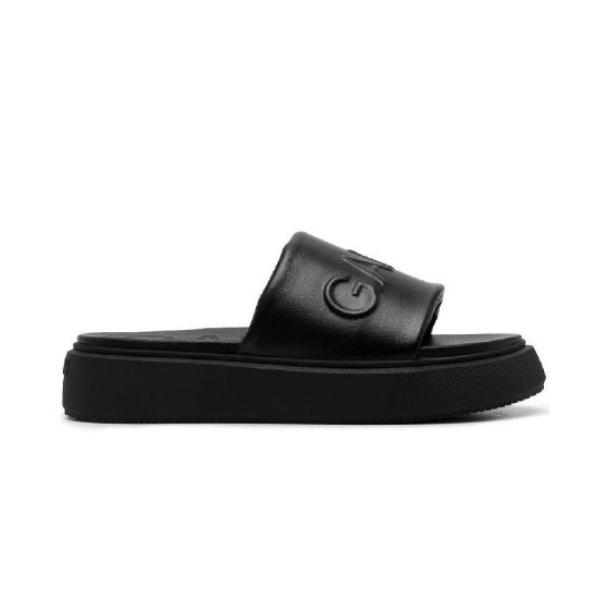 Embossed Logo Platform Slides