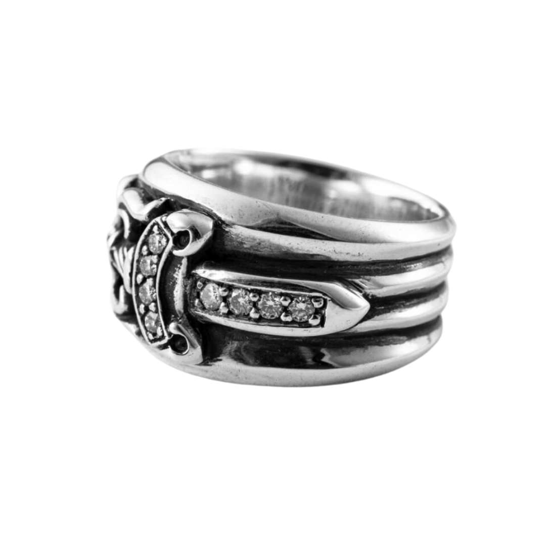 Dagger Ring Pavedia (After)