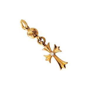 22K One Bolt Tiny Cross 1P Pavedia (Original)