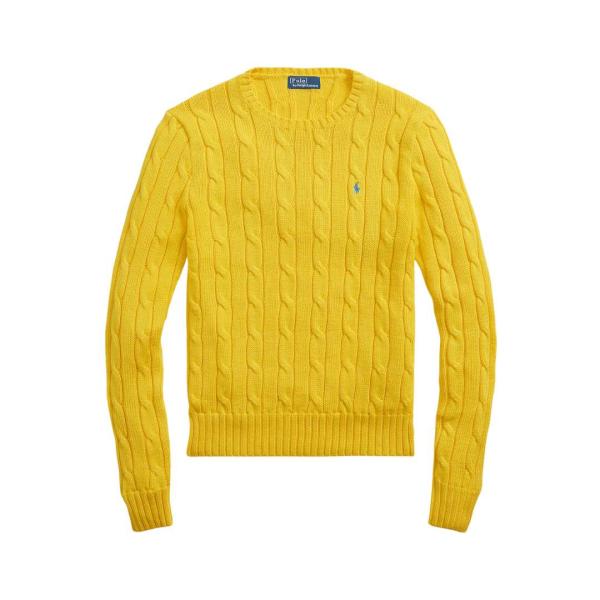 Cable-Knit Cotton Crewneck Jumper