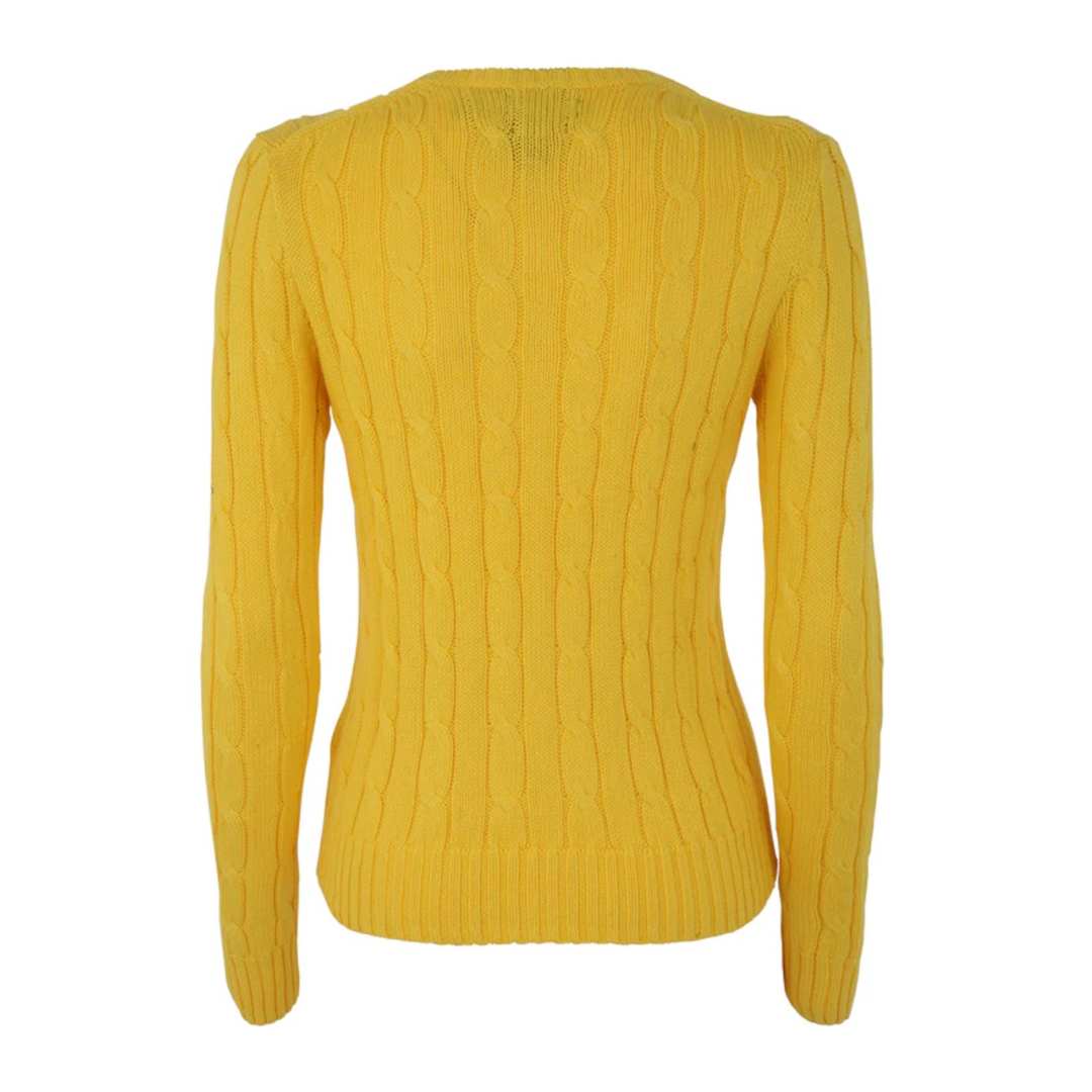 Cable-Knit Cotton Crewneck Jumper