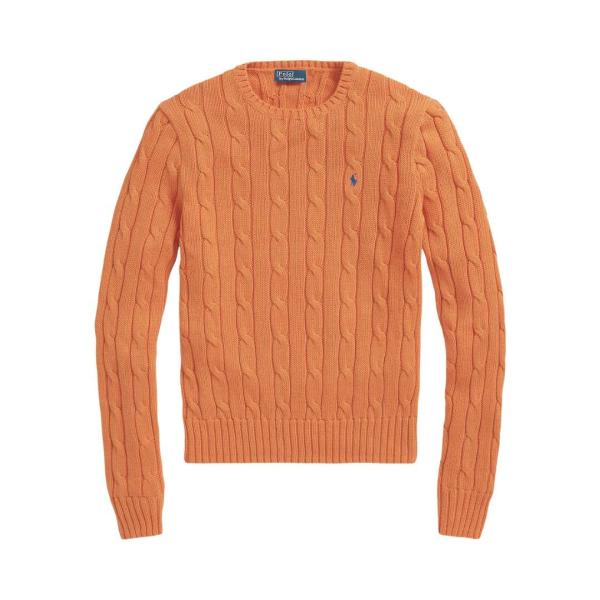 Cable-Knit Cotton Crewneck Jumper